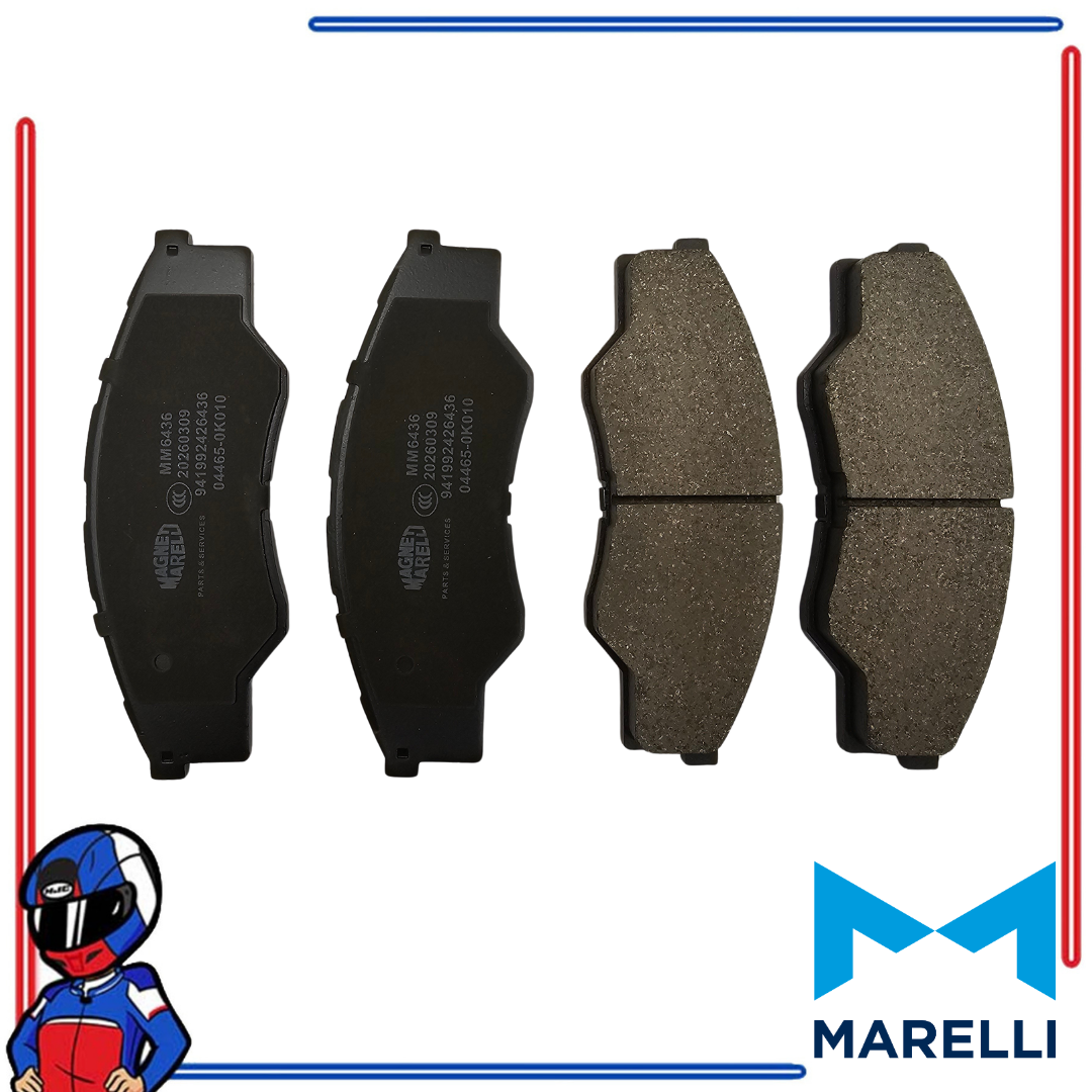 MARELLI Brake Pad Innova 2005-2015; Fortuner 2005-2015 04465-0K010 Front