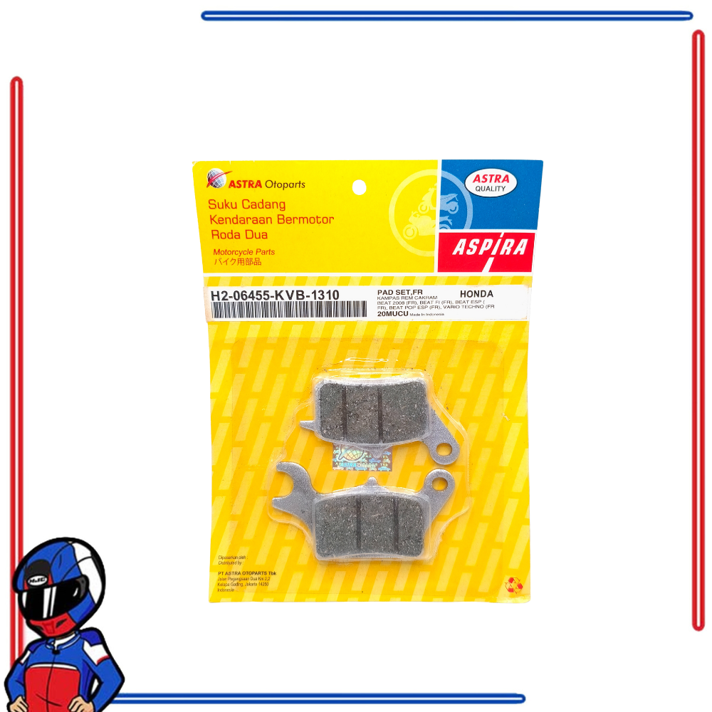 Aspira Brake Pad Honda Click PCX ADV