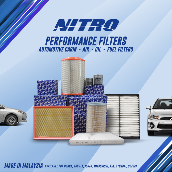 Nitro Oil Filter Mitsubishi Pajero; Triton; Strada; Montero 4M40/4M41/6G74; Hyundai D4D