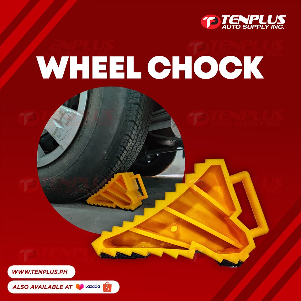 Nitro Plastic Wheel Chock (80mm) Pack of 2