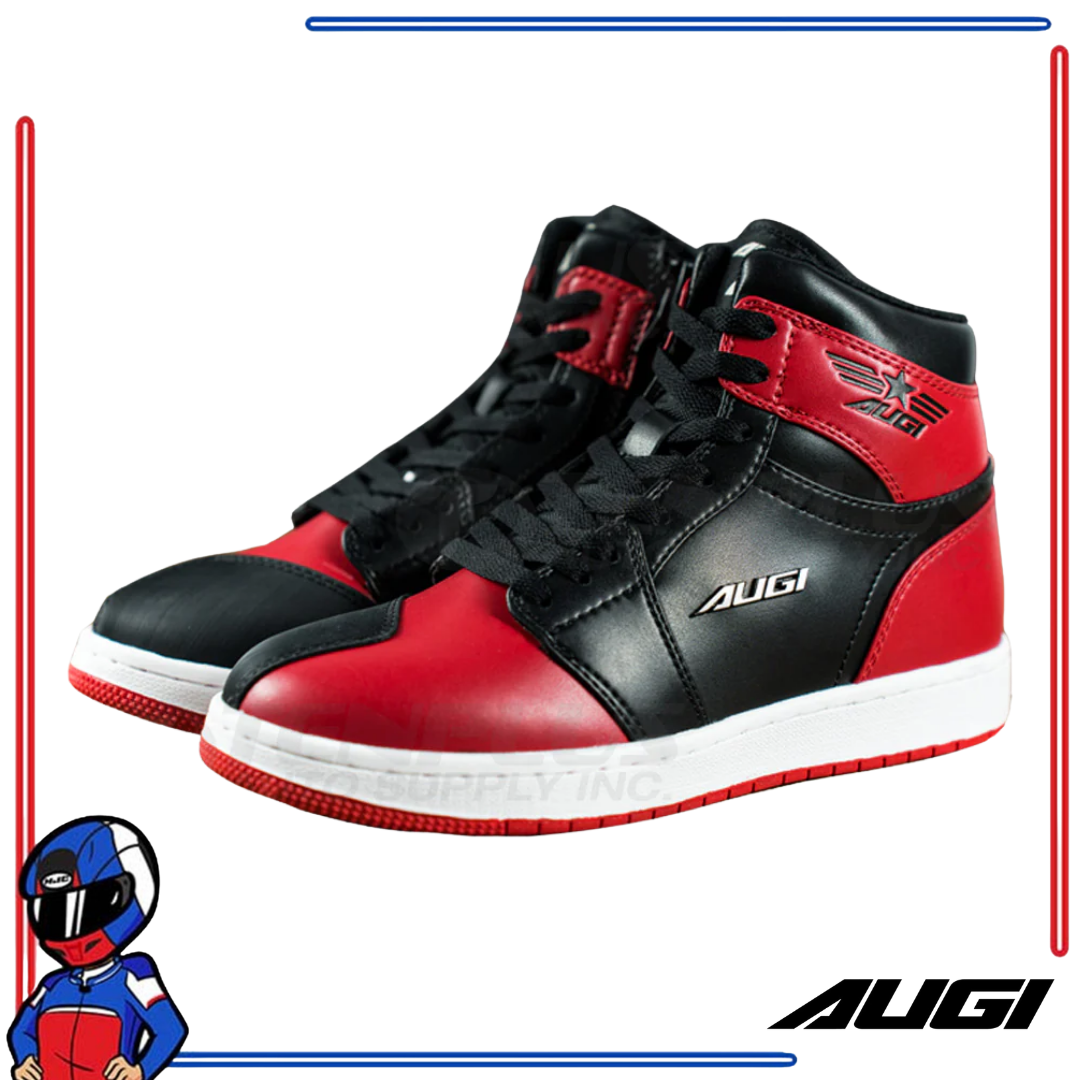 AUGI Urban Boots AS-3 Black Red