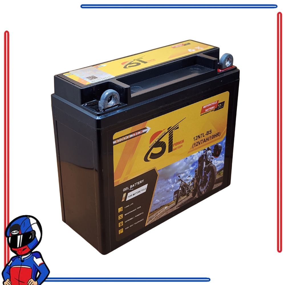 ST Power Motorcycle Battery Gel Type for Honda Rusi Yamaha Kawasaki Suzuki