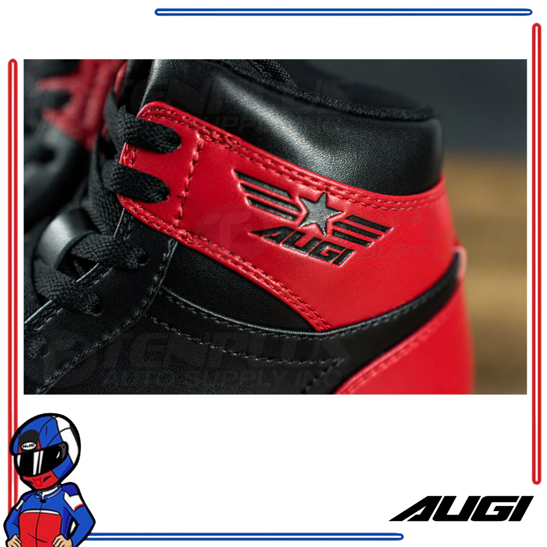 AUGI Urban Boots AS-3 Black Red