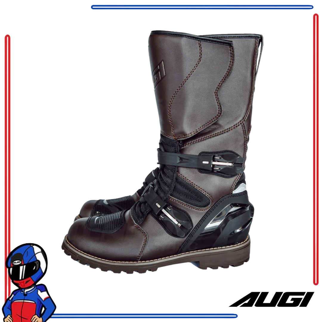 AUGI Racing Boots AT-1 Brown
