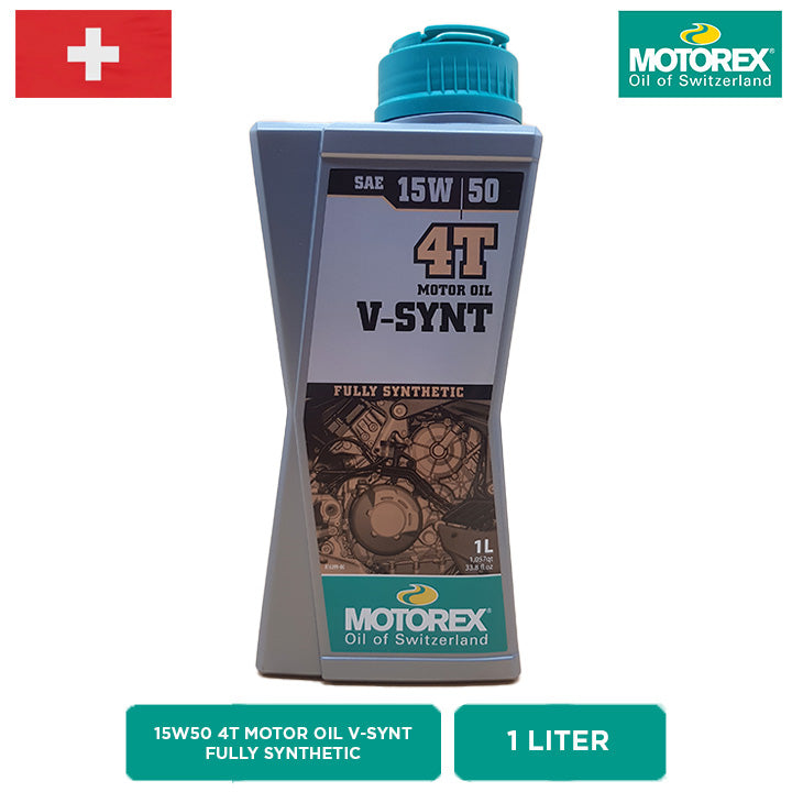 Motorex V-SYNT 4T 15W50 Fully Synthetic 1L