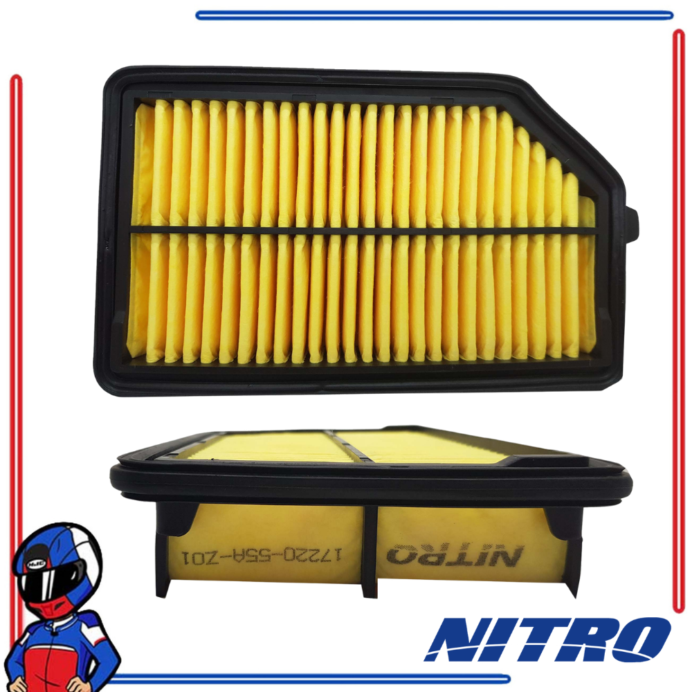 Nitro Air Filter Honda City; Jazz 2014-2018; BRV 2017-2018