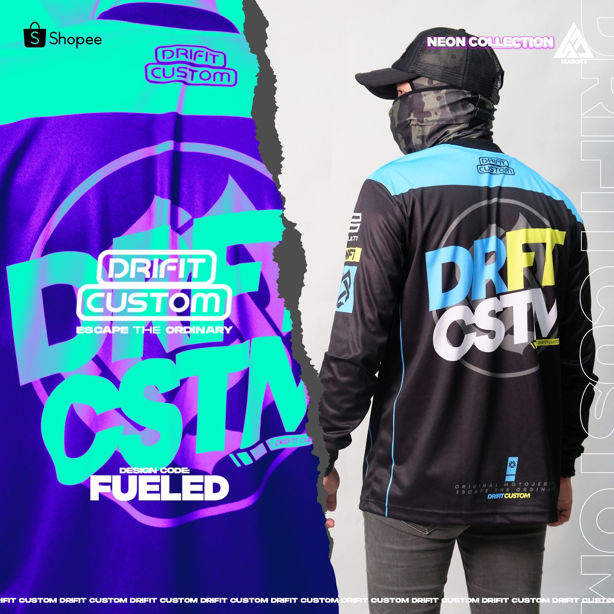 DRIFIT Custom Moto Jersey FUELED