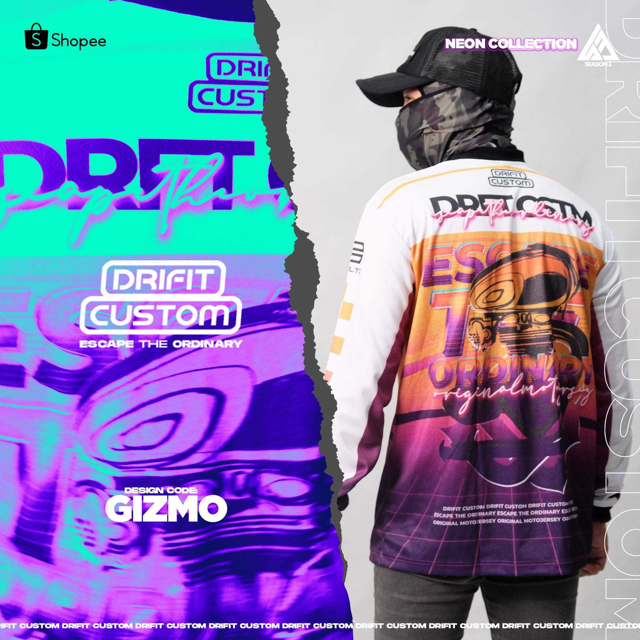 DRIFIT Custom Moto Jersey GIZMO