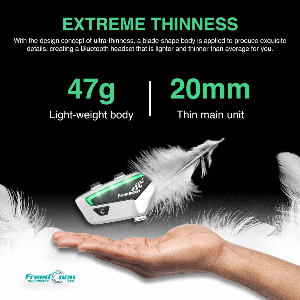 FreedConn FX Motorcycle Helmet Intercom Bluetooth Headset Talking System