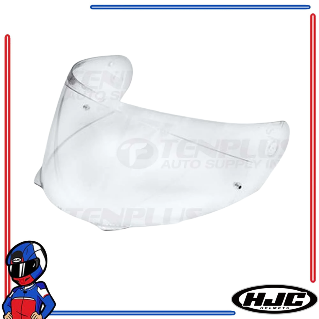 HJC Helmets Face Shield Lens for C80 Dark Smoke; Clear; Iridium Blue; Gold; Silver