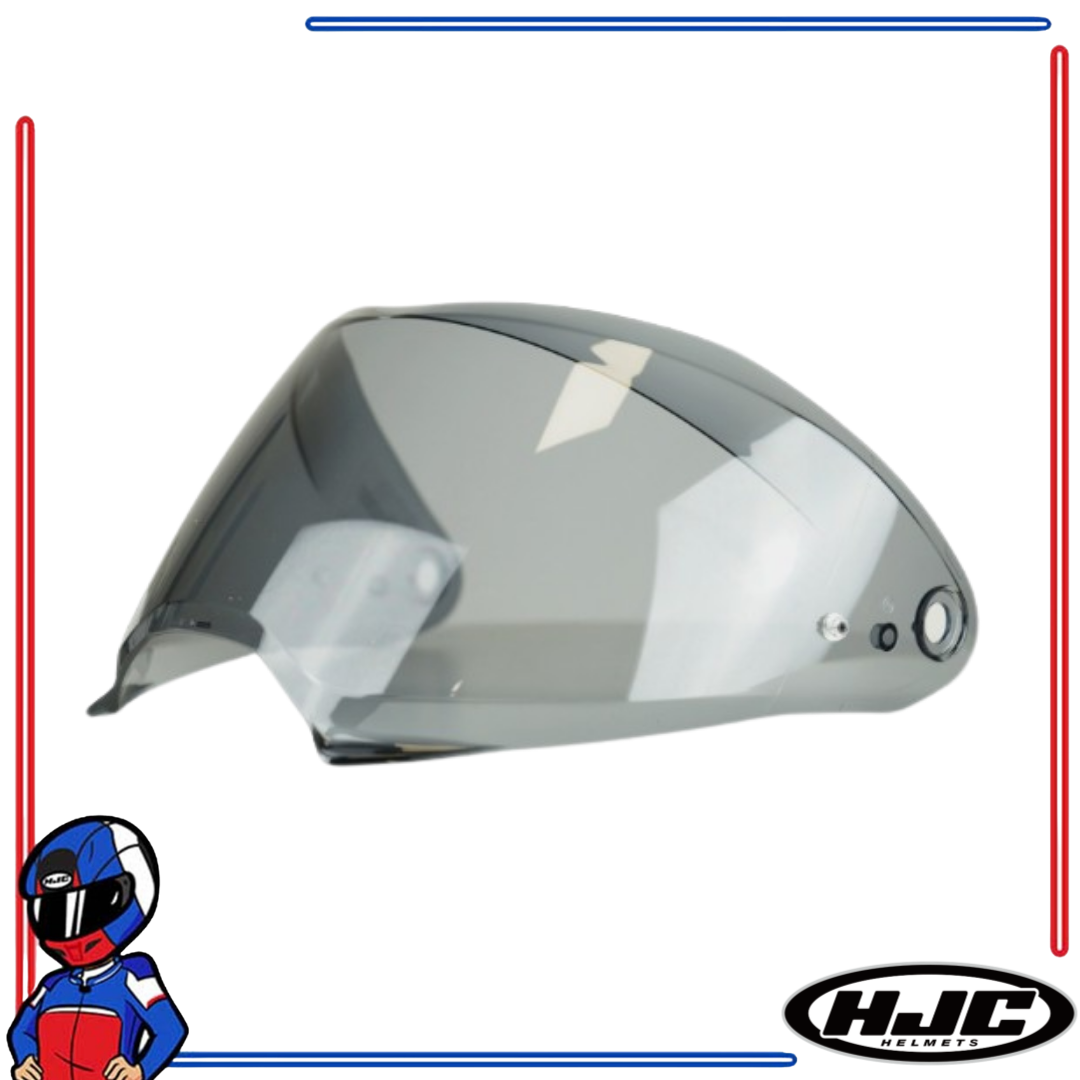HJC Helmets Face Shield Lens for F70 Dark Smoke; Smoke; Iridum Gold; Silver; Blue; Fire Red
