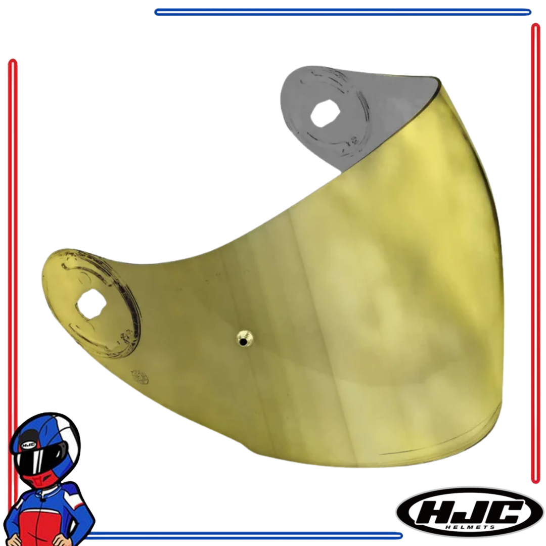 HJC Helmet Face Shield Lens for i40 i40N Clear; Dark Smoke; Iridium Blue; Gold; Silver