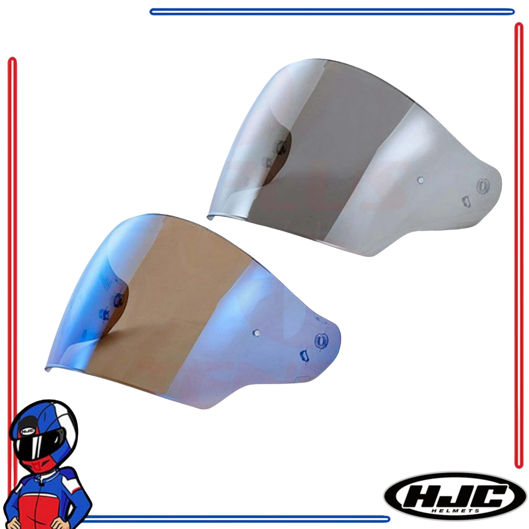 HJC Helmets Face Shield Lens for IS-33II Clear; Dark Smoke; Smoke; Iridium Gold; Blue; Silver