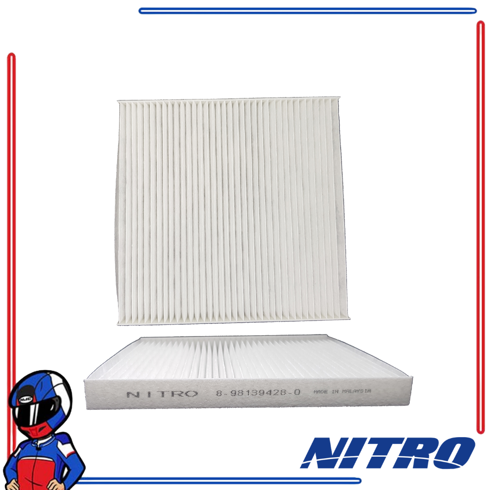Nitro Cabin Filter Isuzu D-Max 2014-2019; MU-X 2014-2019