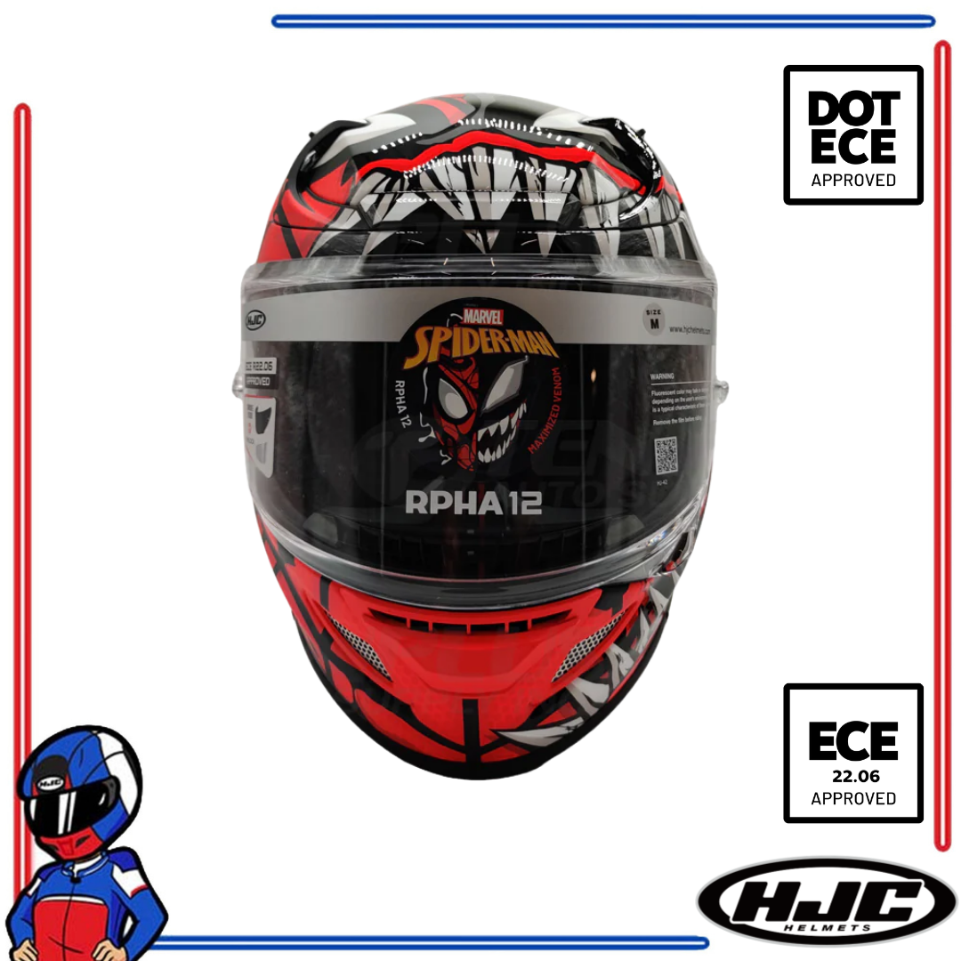 HJC Helmets RPHA 12 Maximized Venom MC1SF