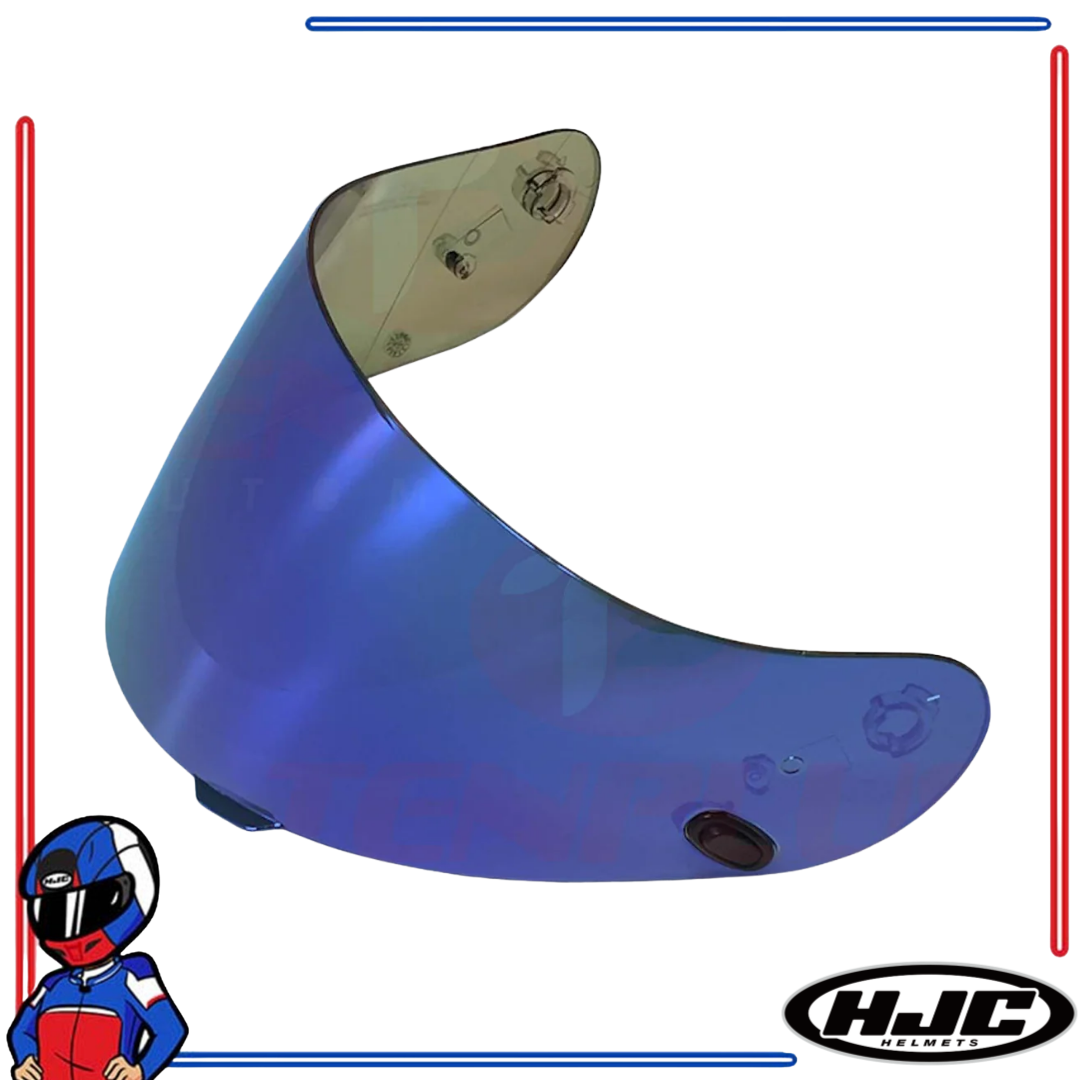 HJC Helmet Face Shield Lens for CS-15 CL-17 Clear; Dark Smoke; Smoke; Iridium Fire Red; Blue; Gold; Silver; Pink; Rainbow; Dark Green