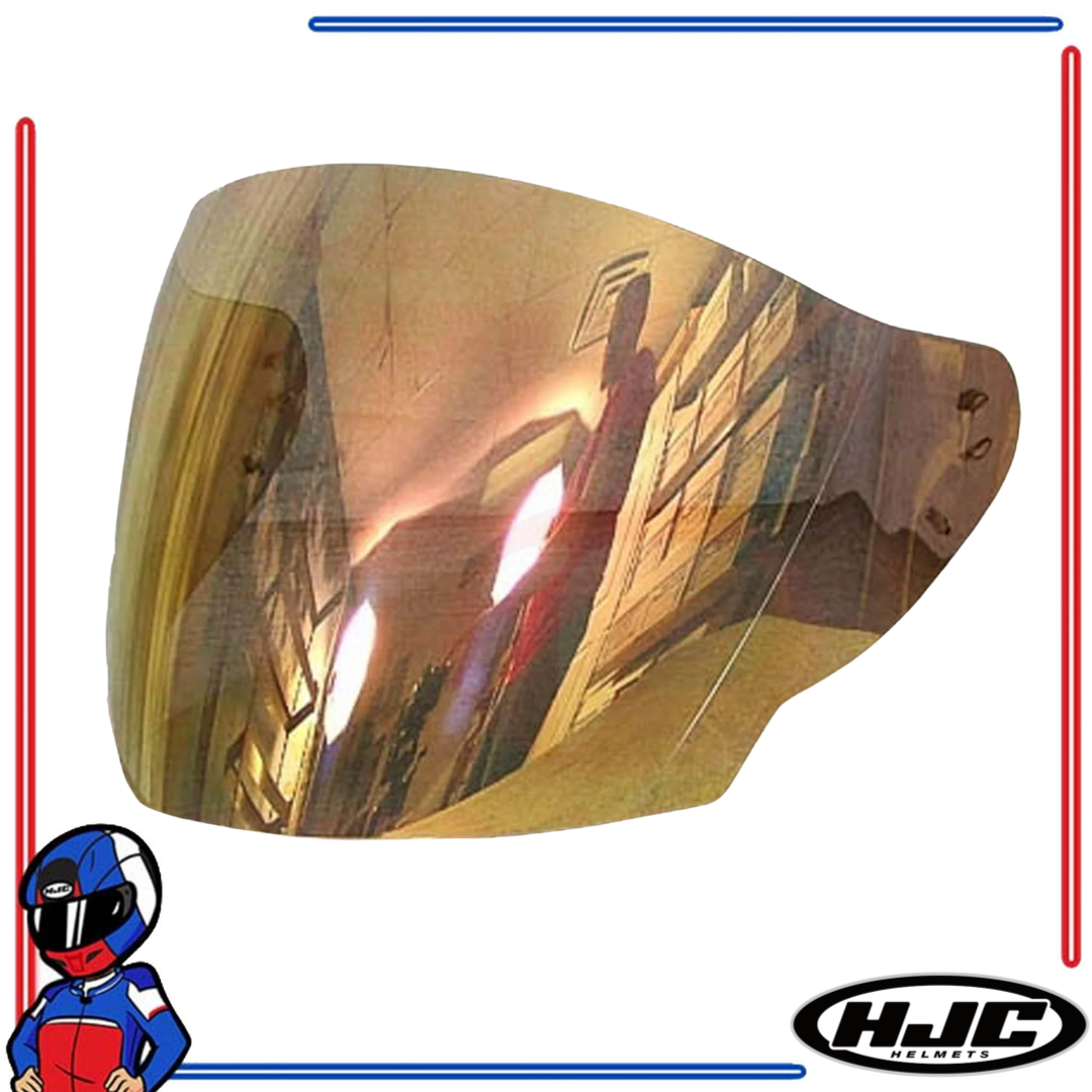 HJC Helmets Face Shield Lens for IS-33II Clear; Dark Smoke; Smoke; Iridium Gold; Blue; Silver