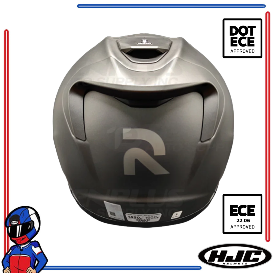 HJC Helmets RPHA 31 Semi Flat Titanium