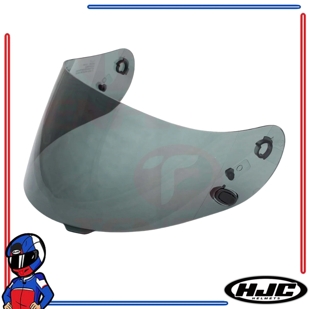 HJC Helmet Face Shield Lens for CS-15 CL-17 Clear; Dark Smoke; Smoke; Iridium Fire Red; Blue; Gold; Silver; Pink; Rainbow; Dark Green