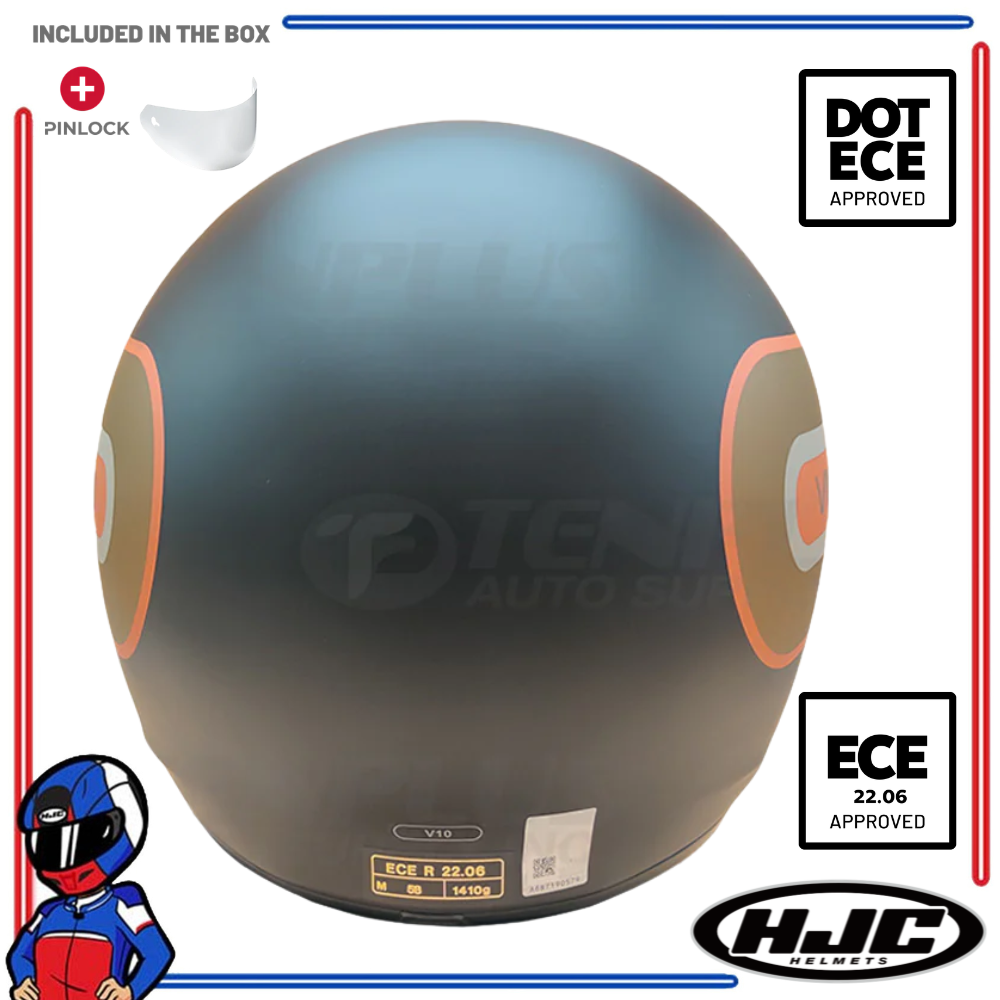 HJC Helmets V10 Grape MC7SF