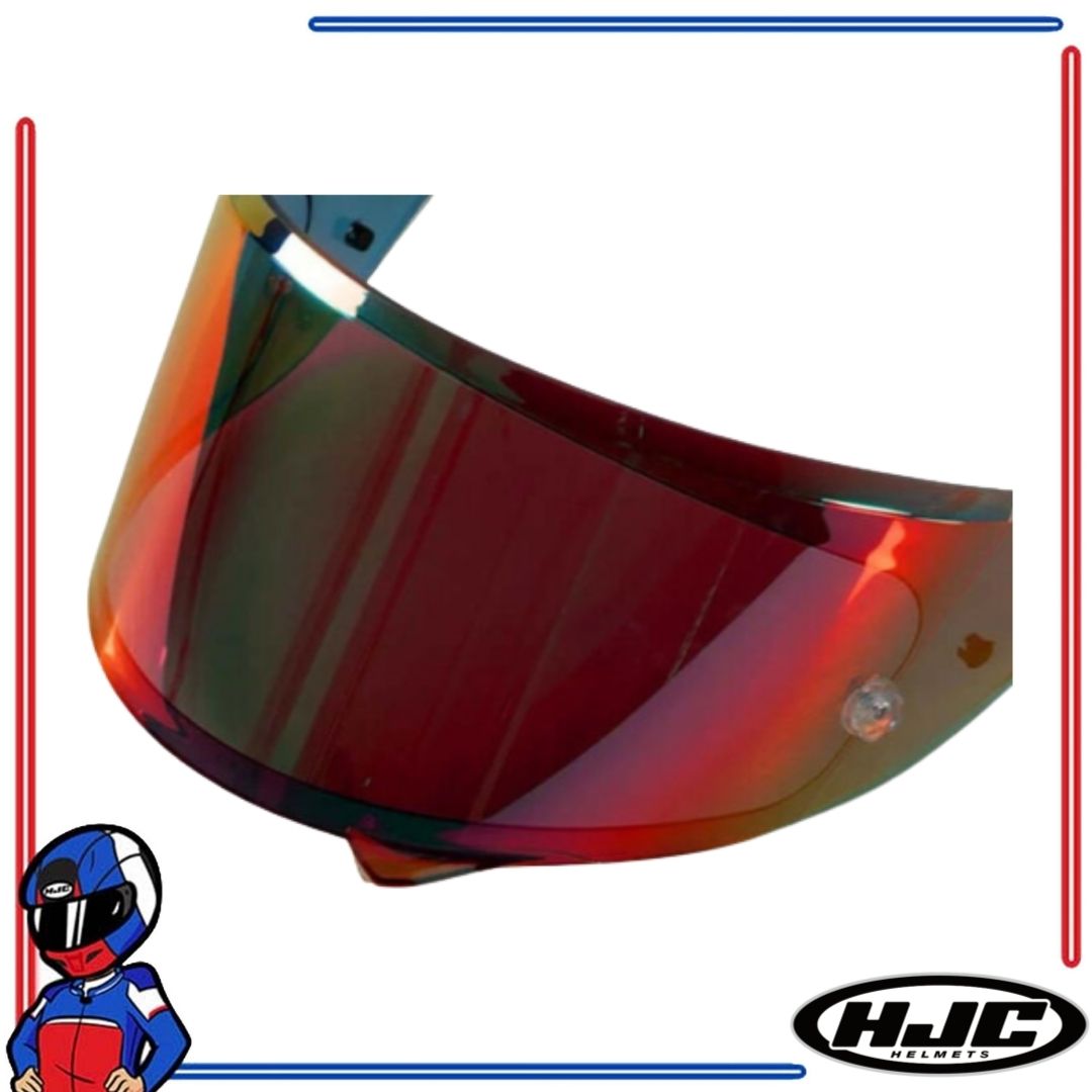 HJC Helmet Face Shield Lens for RPHA 91 Clear, Smoke, Dark Smoke, Iridium Gold, Iridium Silver, Iridium Blue, Iridium Fire Red