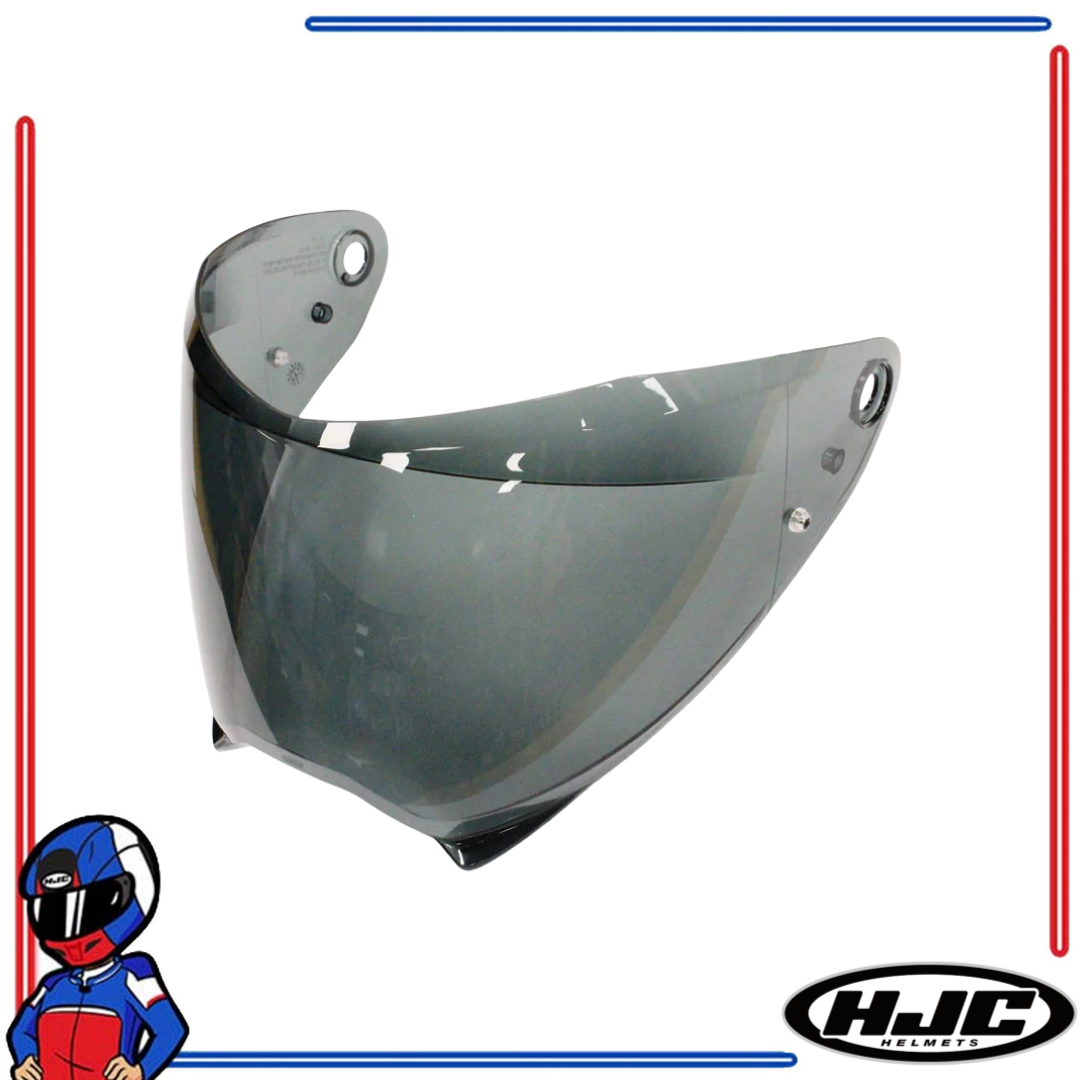 HJC Helmets Face Shield Lens for F70 Dark Smoke; Smoke; Iridum Gold; Silver; Blue; Fire Red