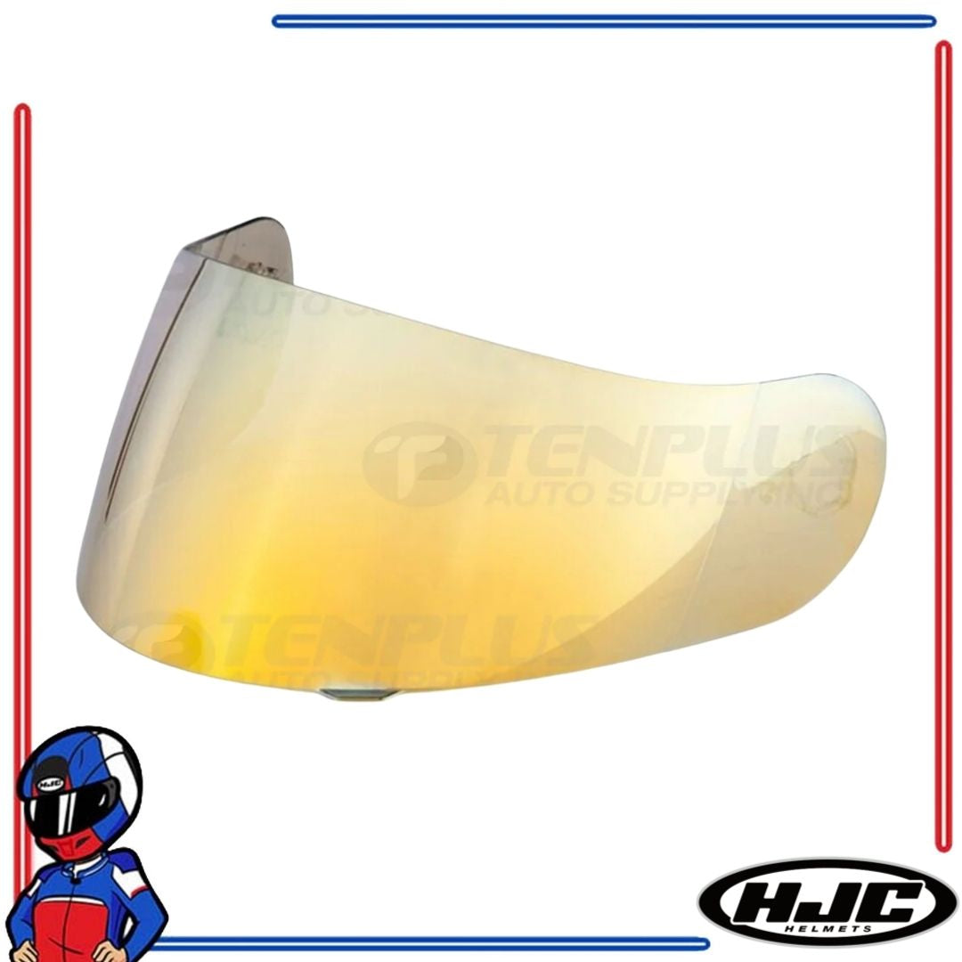 HJC Helmets Face Shield Lens for i90; i91 Clear; Dark Smoke; Smoke; Iridium Gold; Silver; Blue; Amber