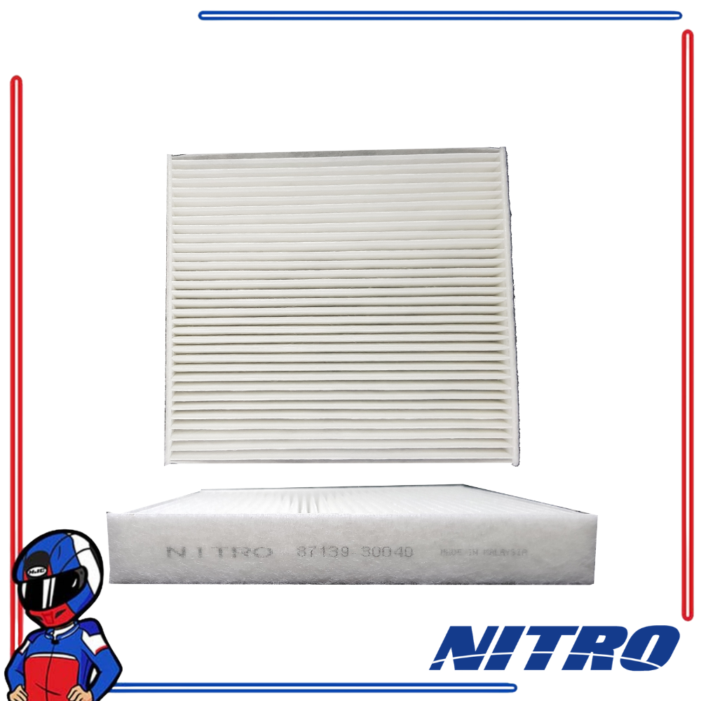 Nitro Cabin Filter Toyota Camry 2007-2011; Land Cruiser 2008-2014; Yaris 2012-2013