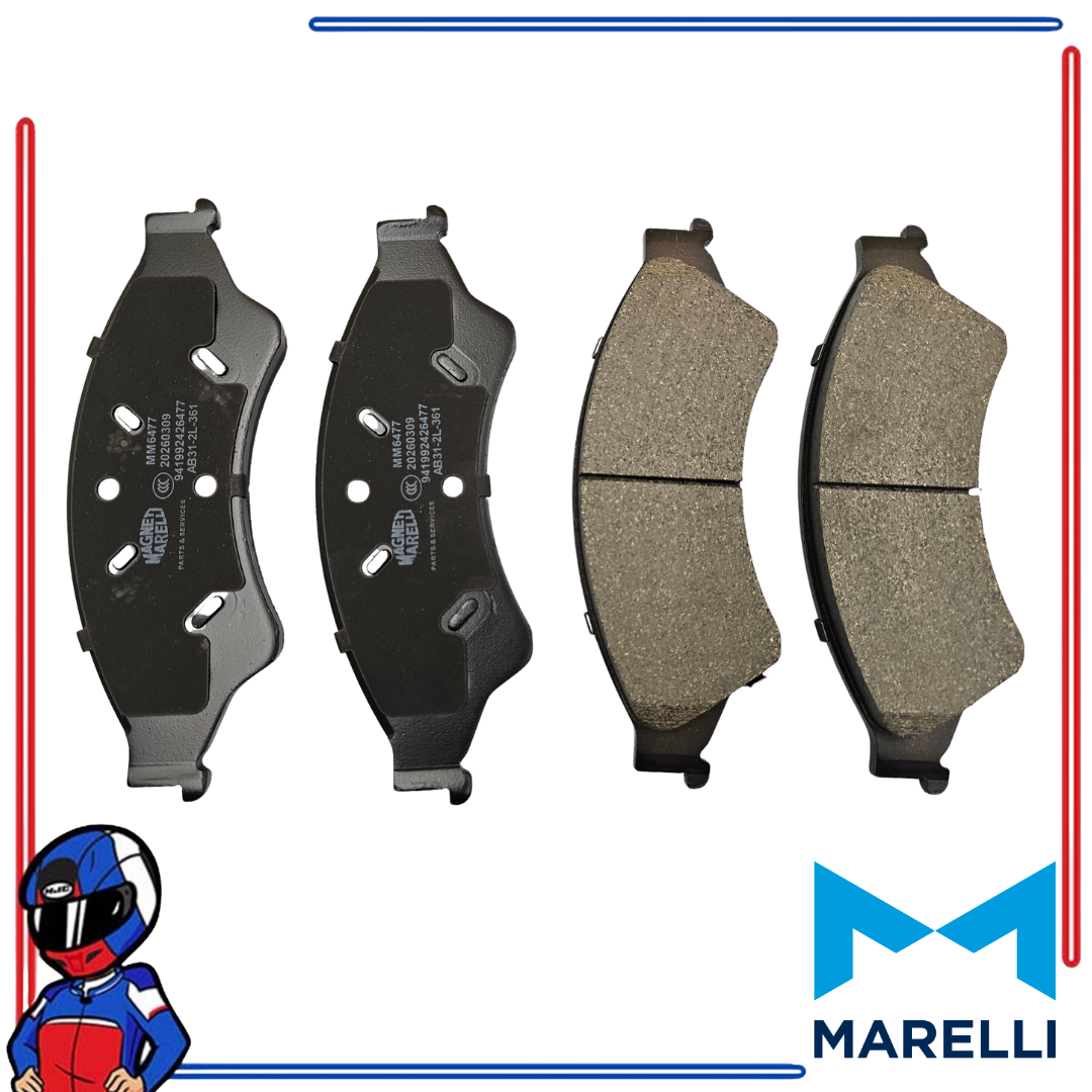 MARELLI Brake Pad Ranger 2012-2018; BT50 2013-2018 Front