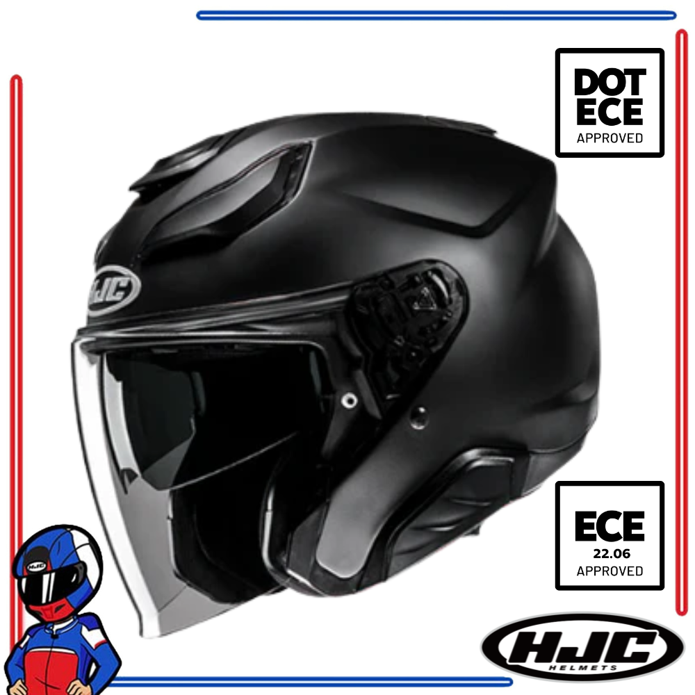 HJC Helmets F31 Semi Flat Black