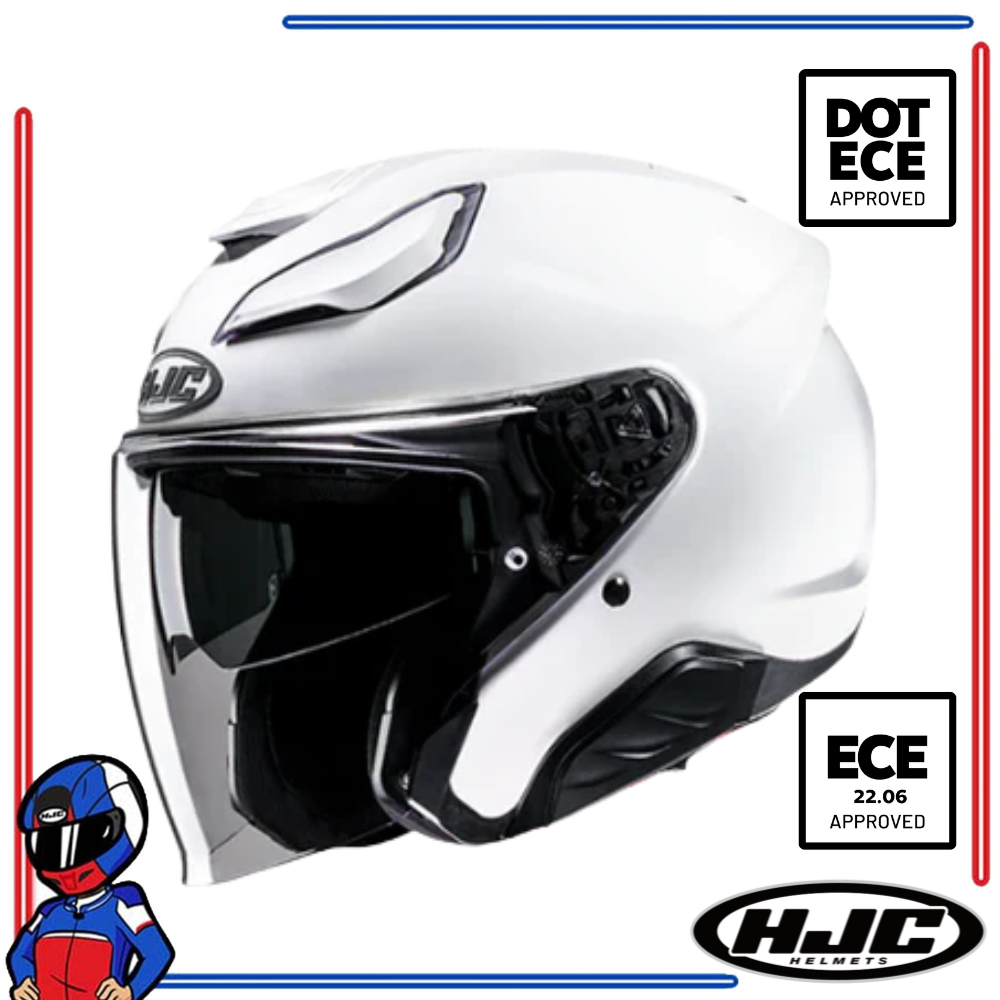 HJC Helmets F31 Pearl White