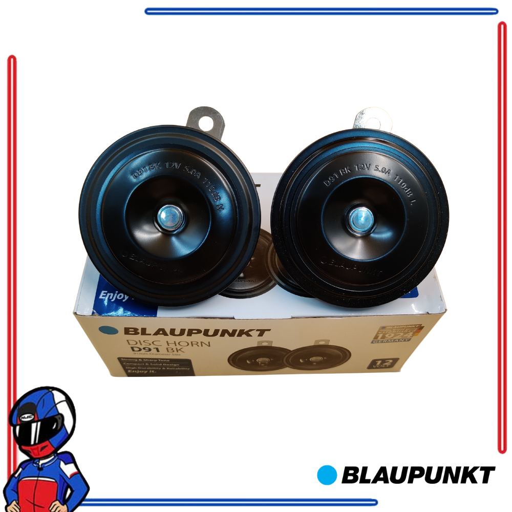 Blaupunkt Motorcycle Disc Horn 12V D91 DUO