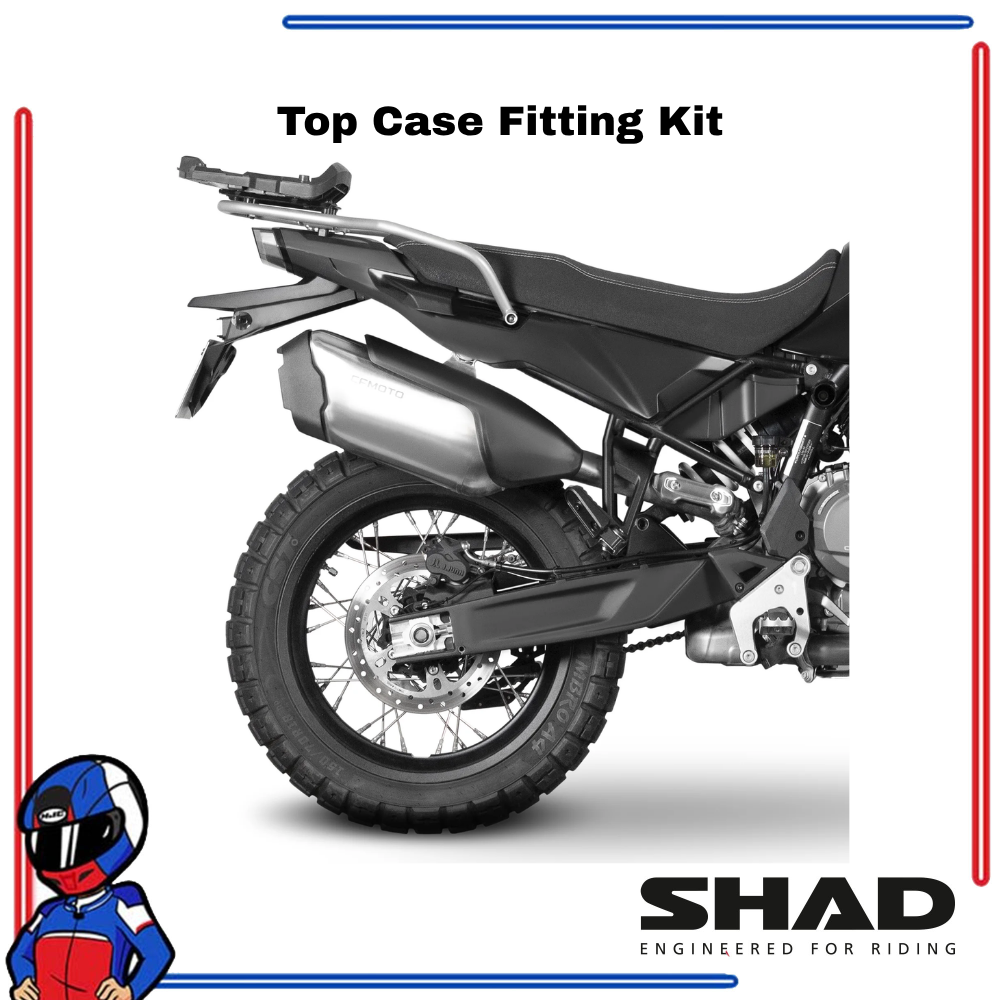 SHAD Top Box Fitting Kit CF MOTO 450MT; 700MT; 800MTX 2023-2026