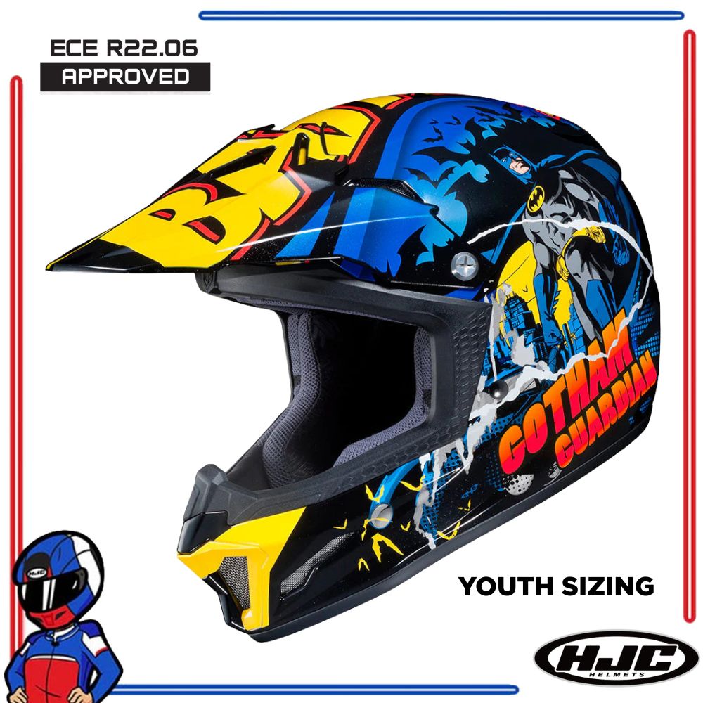 HJC Helmets CL-XY II Batman DC Comics Youth Size