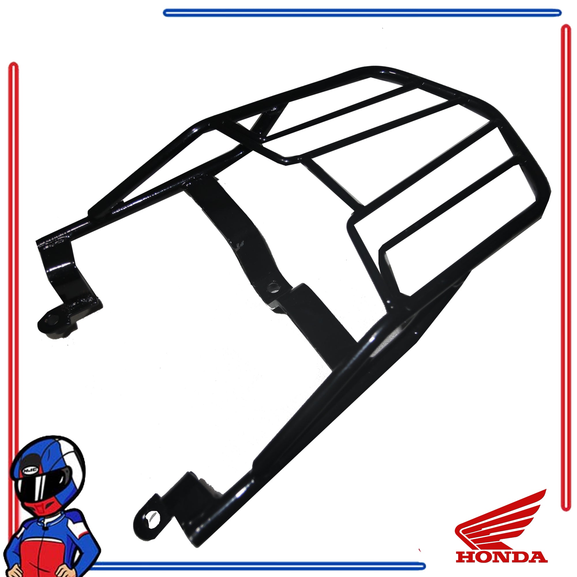 NITRO Motorcycle Box Bracket Honda Click 125i; Click 150i 2016-2017