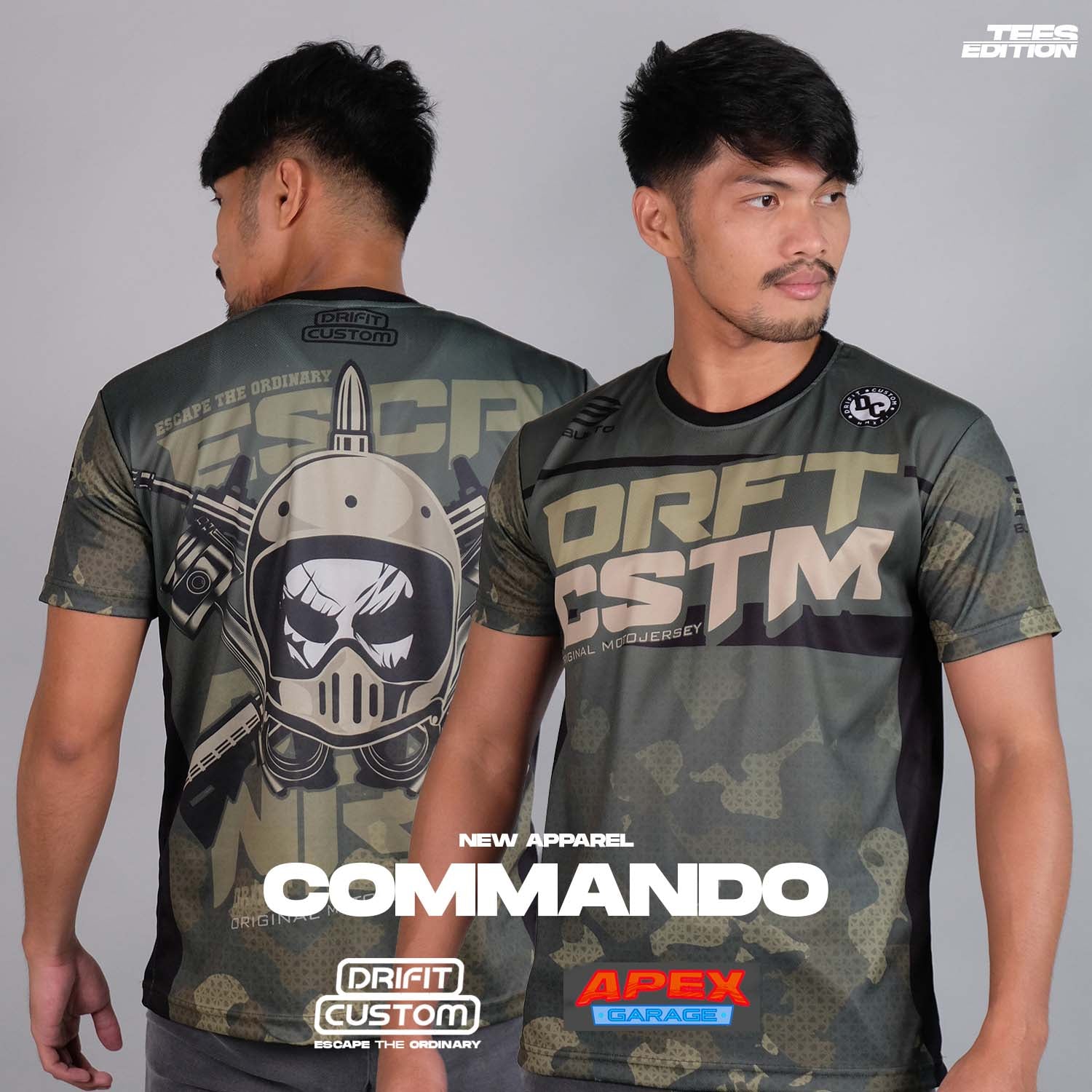 DRIFIT Custom Tees Commando