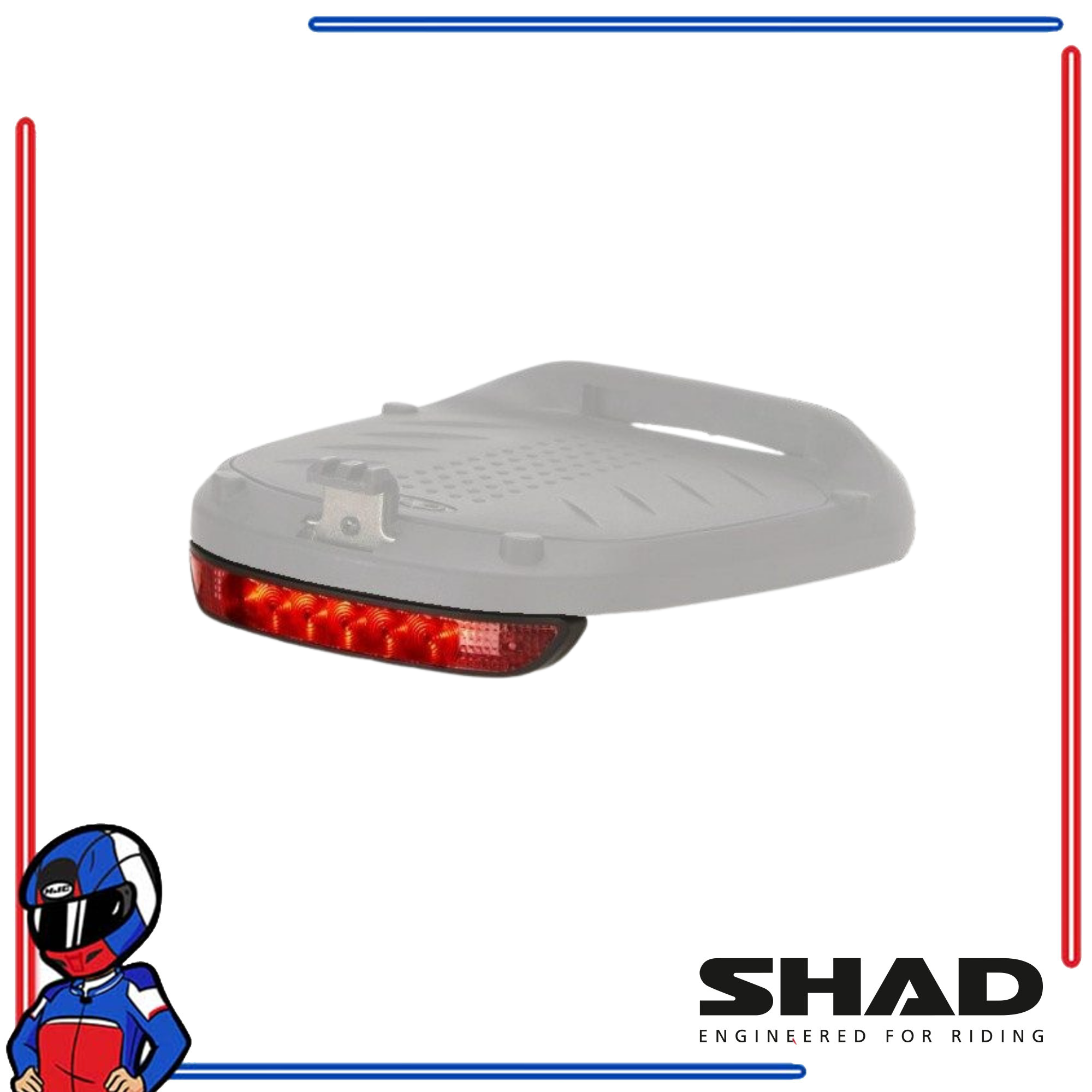 SHAD Brake Light SH26, SH29, SH33, SH34, SH37, SH48, SH49, SH50, SH58X, SH59X