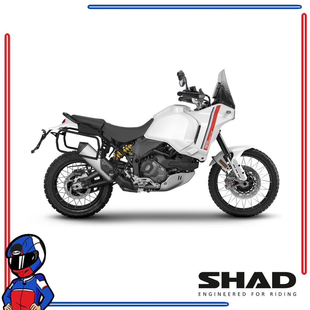 SHAD 4P System Side Bracket Ducati Desert X 937; Rally 2022-2025