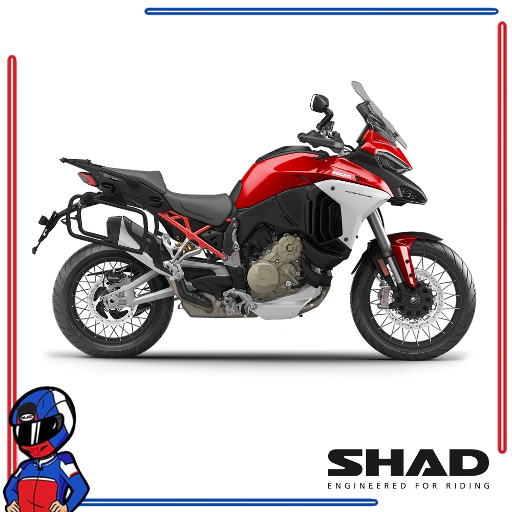 SHAD 4P System Side Bracket Ducati Multistrada V4 S1200 2021-2024