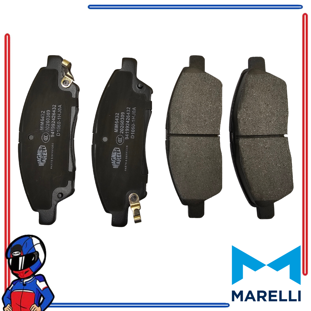 MARELLI Brake Pad Almera 2012 - 2019; Grand Livina; March Front