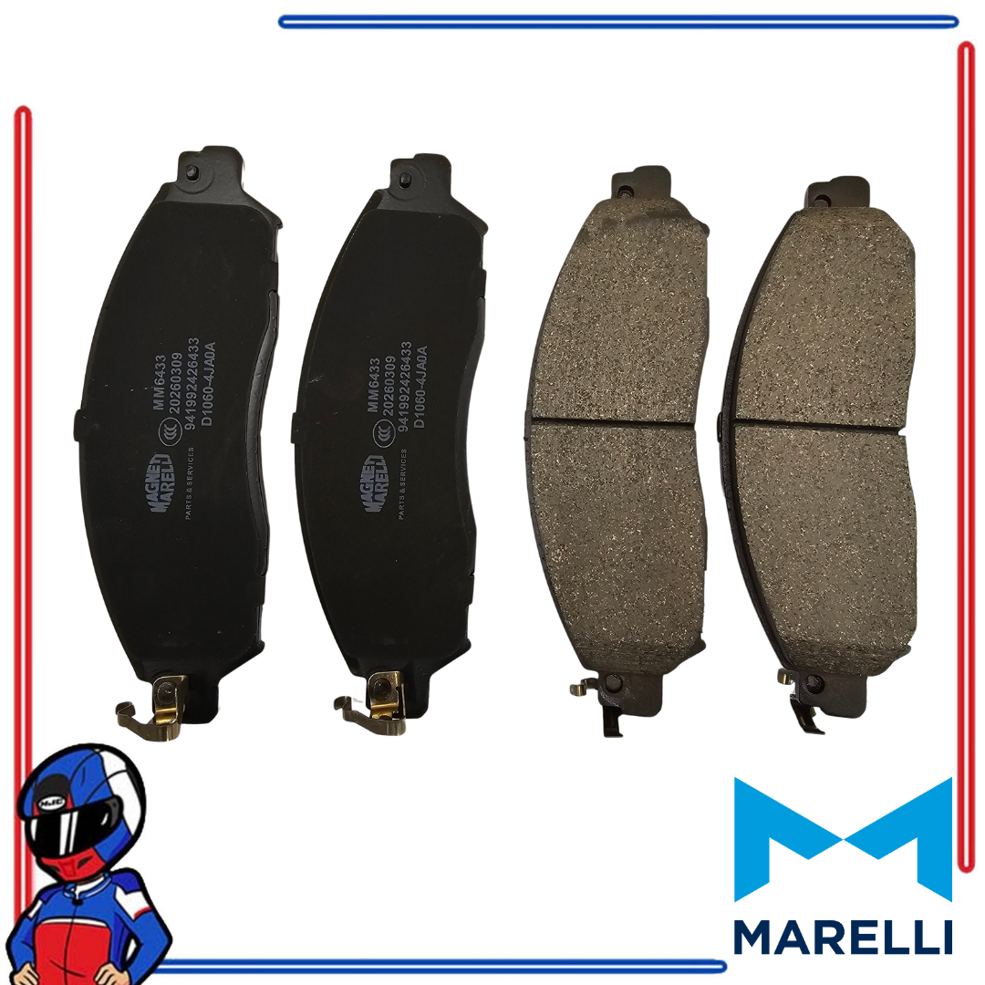 MARELLI Brake Pad NP300 Navara 2015-2020; Terra 2018-2026 Front