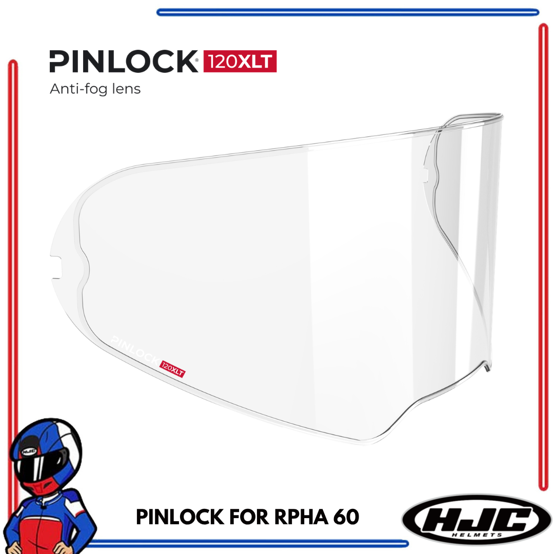 Pinlock Anti Fog Shield for HJC Helmets RPHA 60