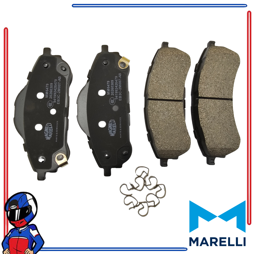 MARELLI Brake Pad Everest 2.2; 3.2 2016-2021 Raptor 2.0 Front; Rear