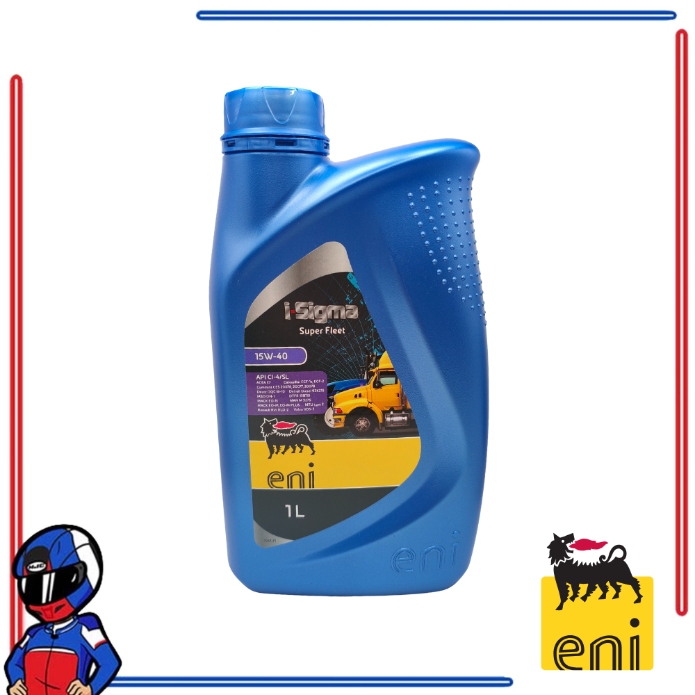 Eni i-Sigma Super Fleet 15W40 1L; 4L