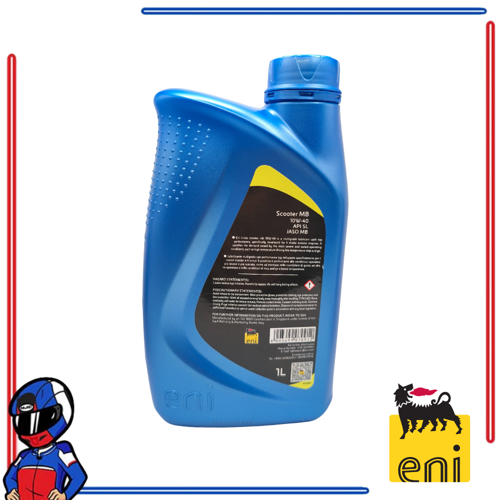 Eni i-Ride Scooter MB 10W40 800ML; 1L