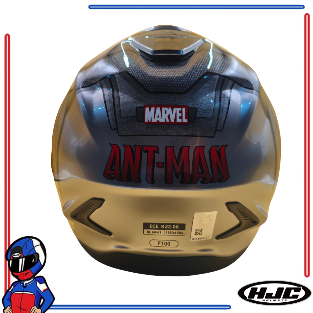 HJC Helmets F100 Antman Marvel MC1