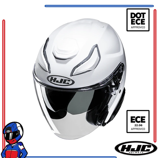 HJC Helmets F31 Pearl White