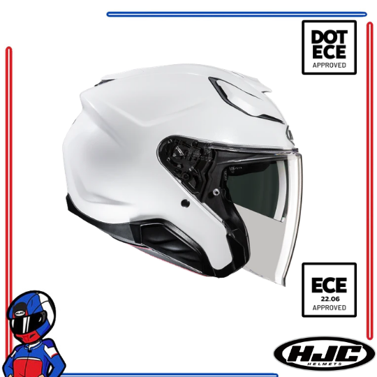 HJC Helmets F31 Pearl White