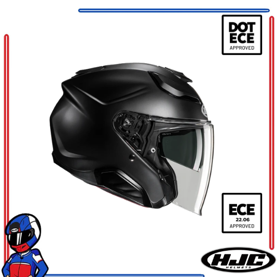 HJC Helmets F31 Semi Flat Black