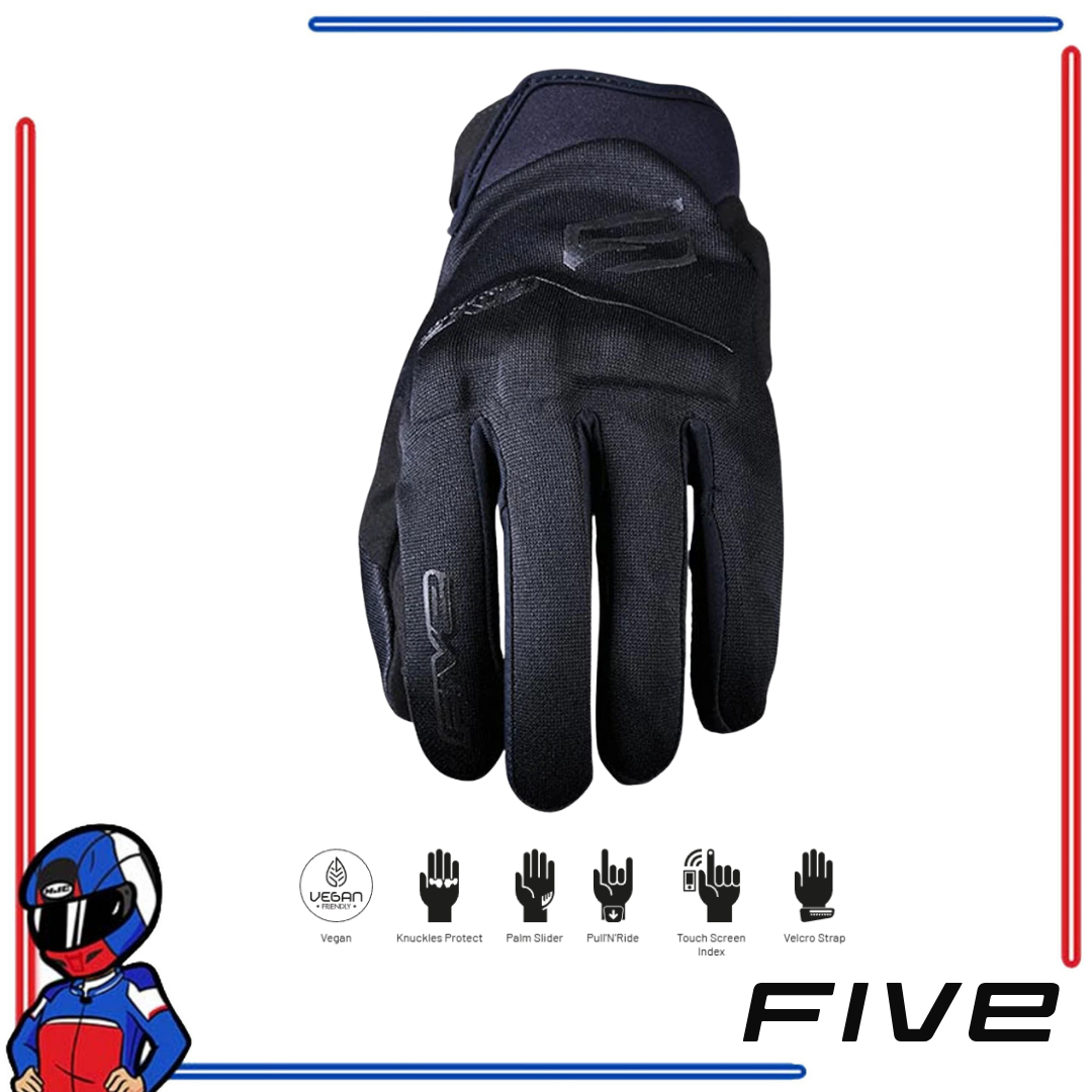 FIVE Gloves Globe Evo Black